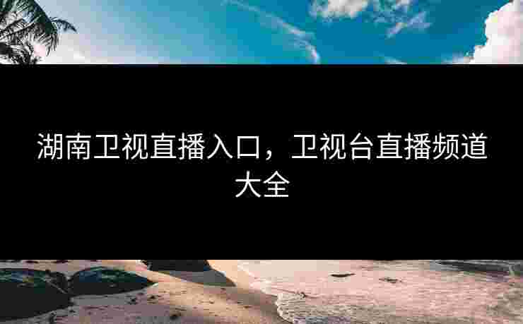 湖南卫视直播入口,卫视台直播频道大全 湖南卫视直播入口,卫视台直播频道大全